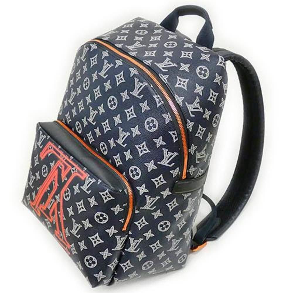 Louis Vuitton Monogram Ink Upside Down Apollo Backpack Navy - Picture 2 of 12